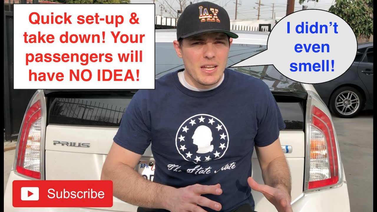 How to LIVE IN YOUR CAR and drive Uber/Lyft #MotelPrius