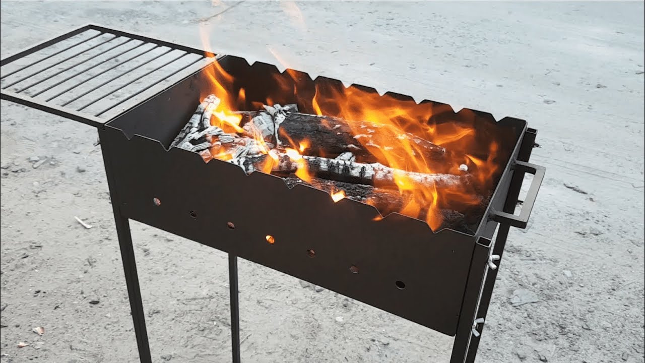 🔥Простейший МАНГАЛ своими руками. Размеры.
