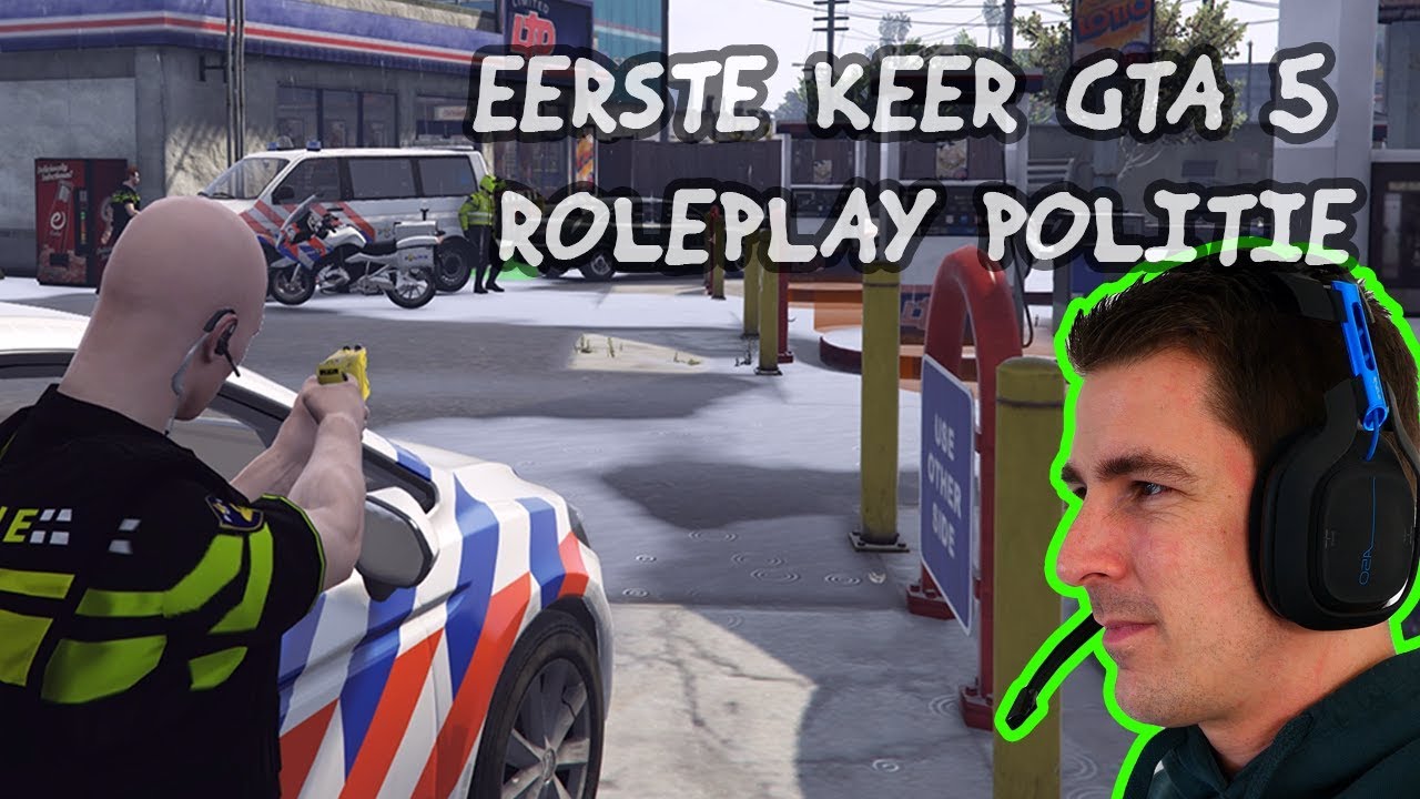 POLITIE | GTA 5 | Eerste keer Roleplay als politieagent | Rang aspirant