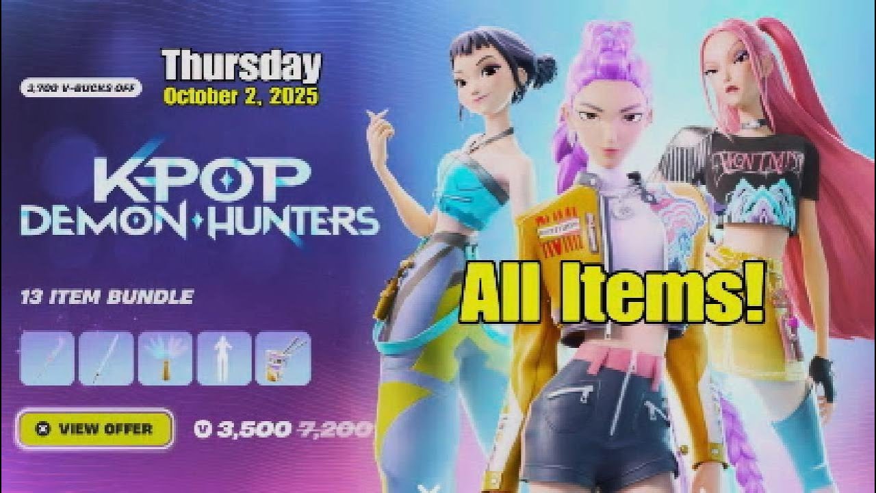 K-Pop Demon Hunters: Unboxing the BRAND NEW Bundle! Full Item Showcase & First Impressions