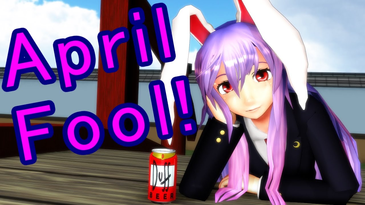 Touhou MMD - April fool!