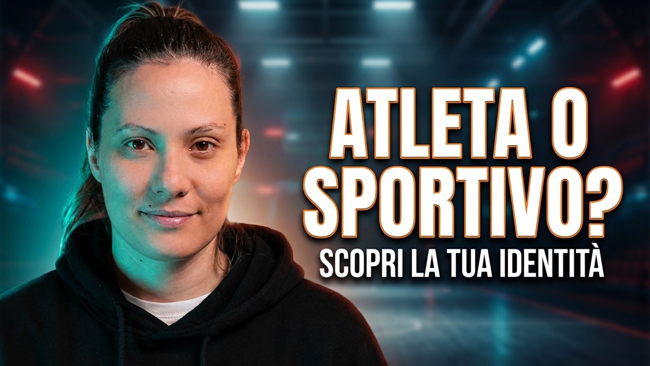 Sei un'atleta o fai sport? La domanda che cambia tutto
