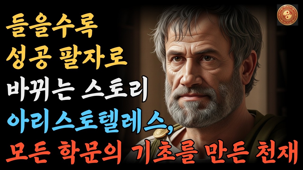 [딱 20분만 집중] 들을수록 성공팔자로 바뀌는 스토리, 아리스토텔레스, 모든 학문의 기초를 만든 천재 | 팔자 | 인생조언 | 깨달음 | 부자마인드 | 성공 | 오디오북