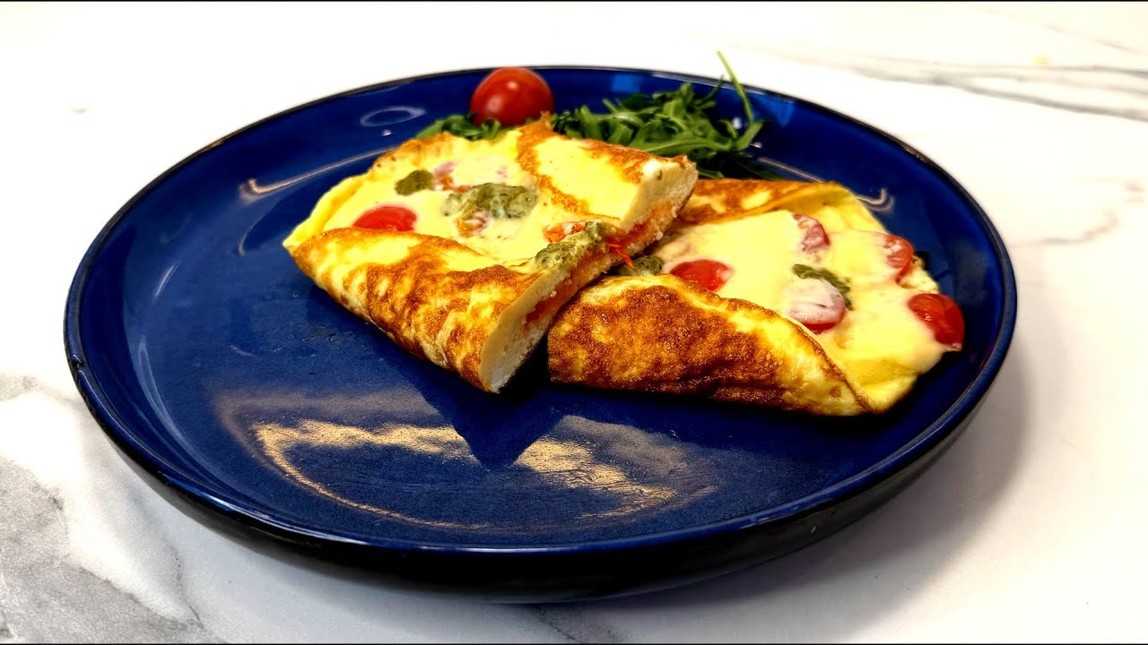🥚 Perfektes Omelett in 5 Minuten! Mein geheimer Küchen‑Trick 👨‍🍳✨