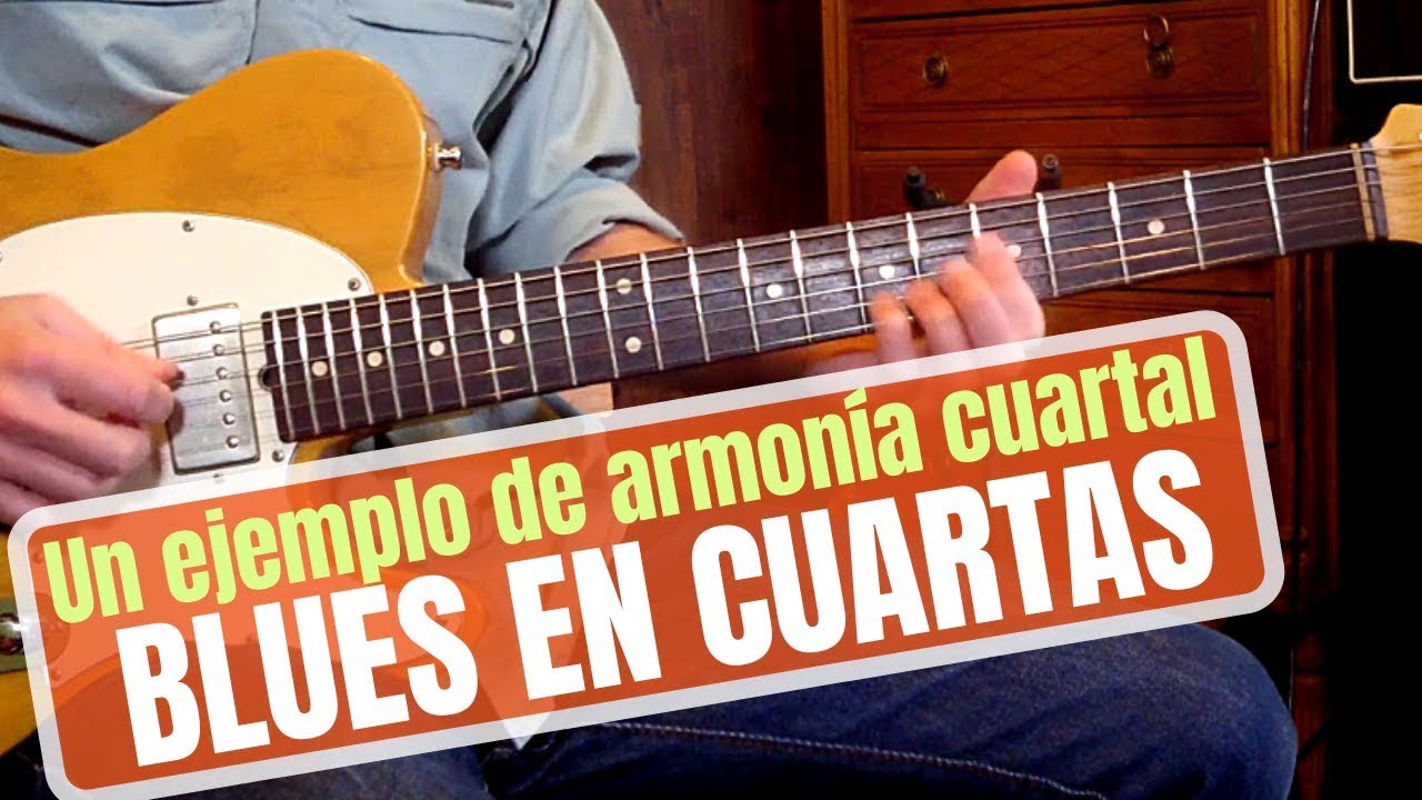 Blues en cuartas, ejemplo de armonía cuartal (¡con PDF!) | Pedro Bellora