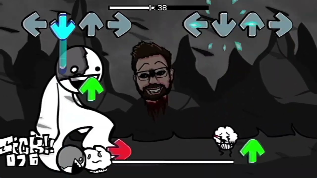 Friday Night Funkin' Asdf's Endless Muffin Time (FANMADE Mod) - Die (With Lyric Cutscene)