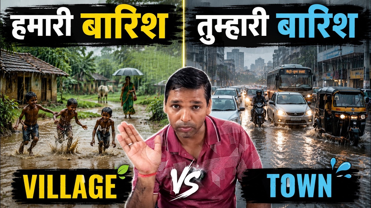 Our Rainy Season vs. Your Rainy Season | Childhood Village Memories & Monsoon Struggles