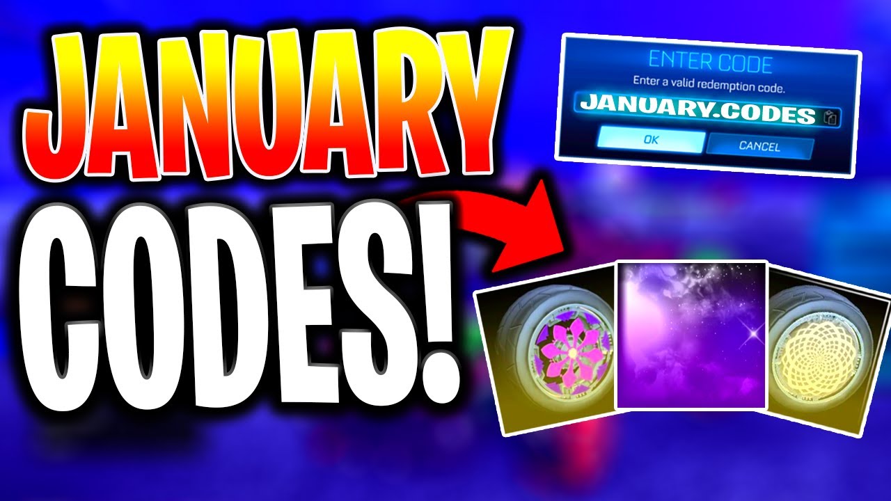 Rocket League JANUARY Redeem Codes!