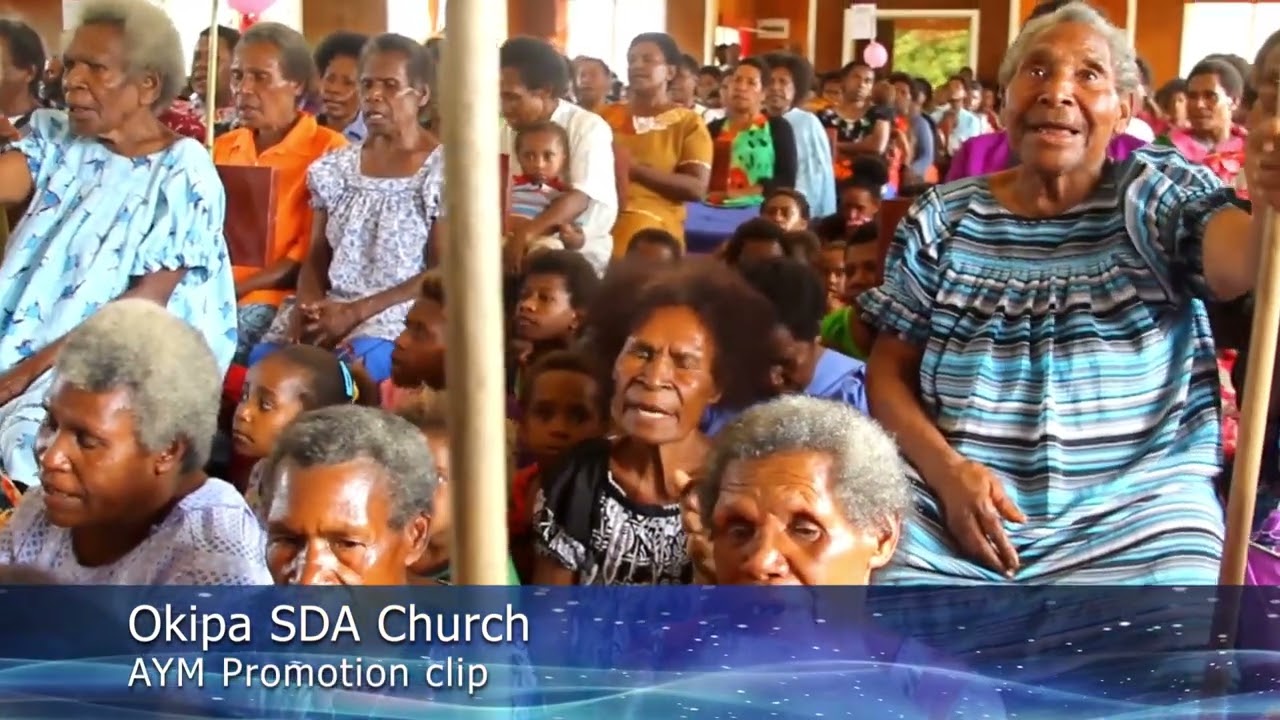 Okipa Seventh day Adventist Church,  Kainantu District, Eastern Highlands Simbu Mission