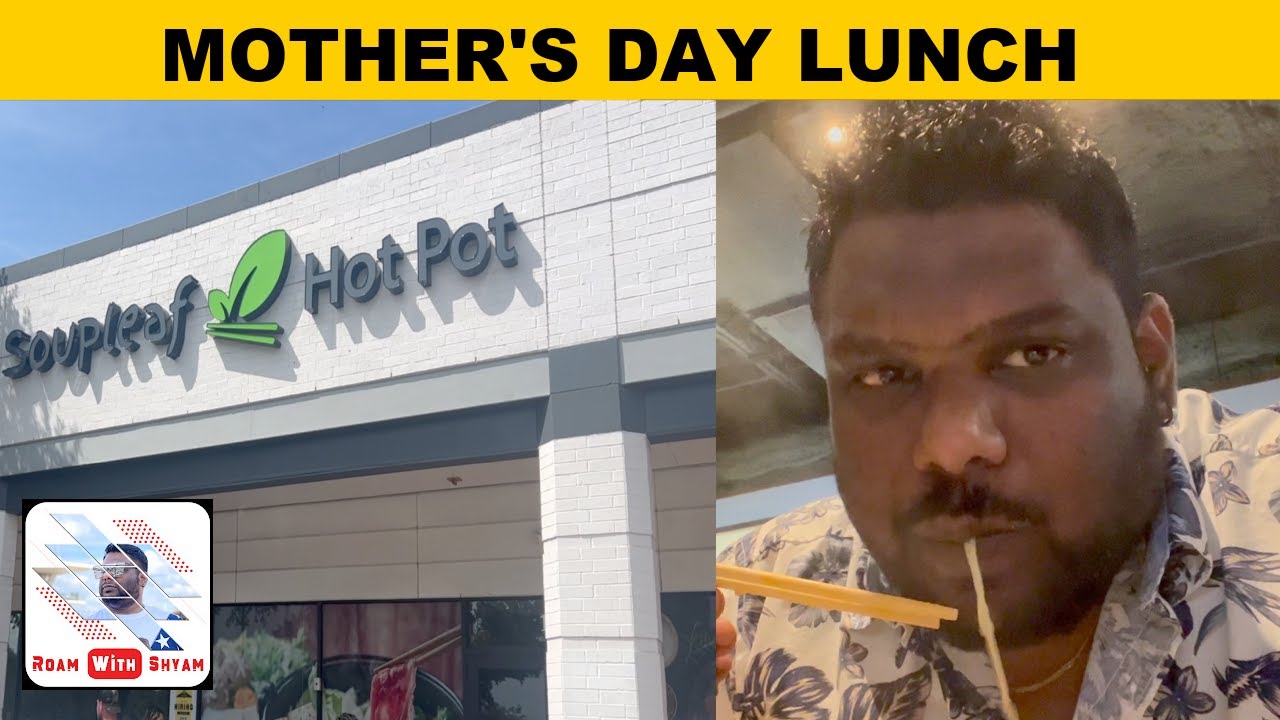 MOTHER’S DAY LUNCH VLOG | America 🇺🇸 tamil vlog | Tamil vlog USA 🇺🇸 | roam with shyam |