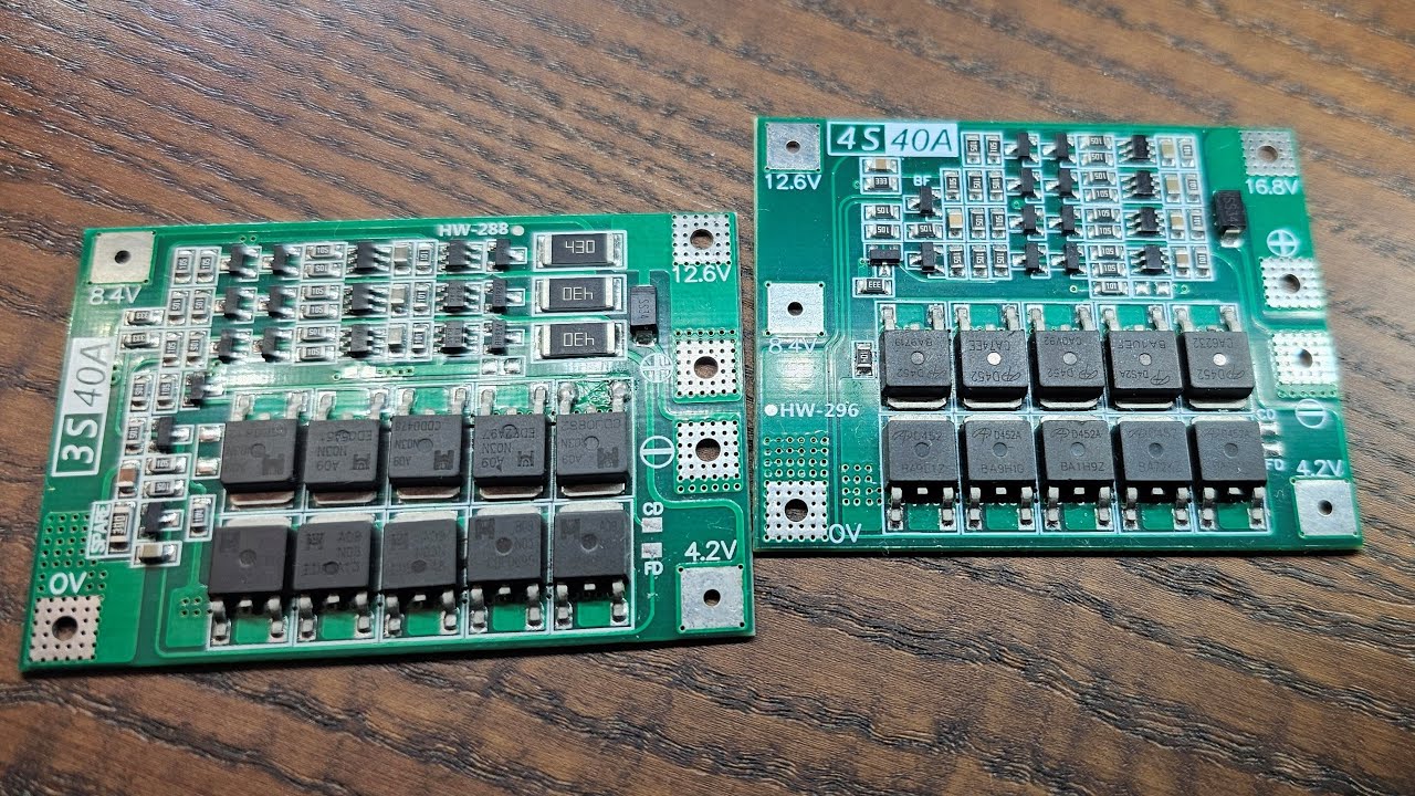 3S 40A против 4S 40A BMS: сравнение мощности, производительности и напряжения