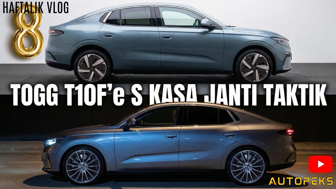 HAFTALIK VLOG NO: 8 ( TOGG ARIZA, TOGG JANT DEĞİŞİMİ, GO KART, BMW 6.40d )