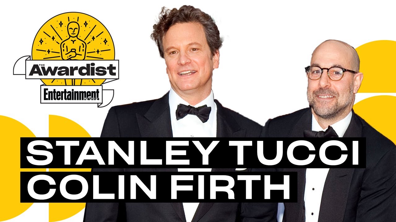 Stanley Tucci & Colin Firth On Working Together in 'Supernova' | The Awardist | Entertainment Weekly