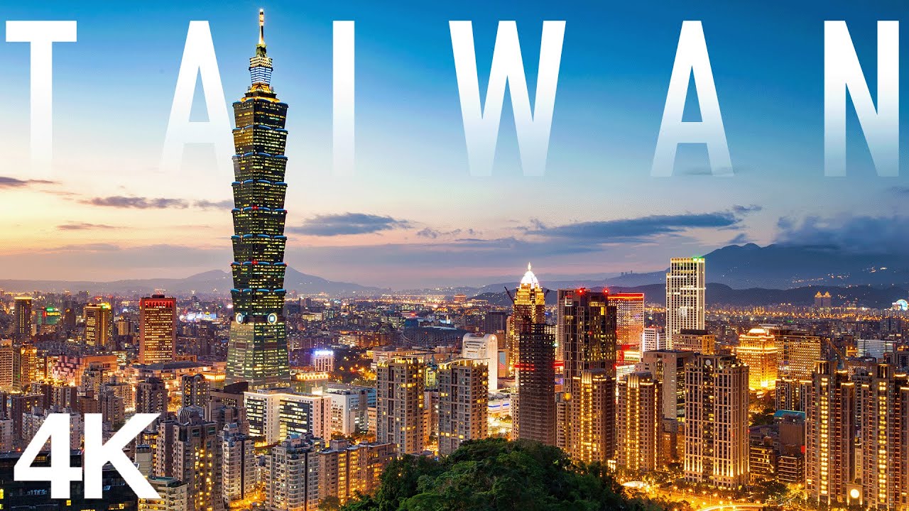 Taiwan 4K drone view - Beautiful City Scenic, Relaxation film with Cinematic Music