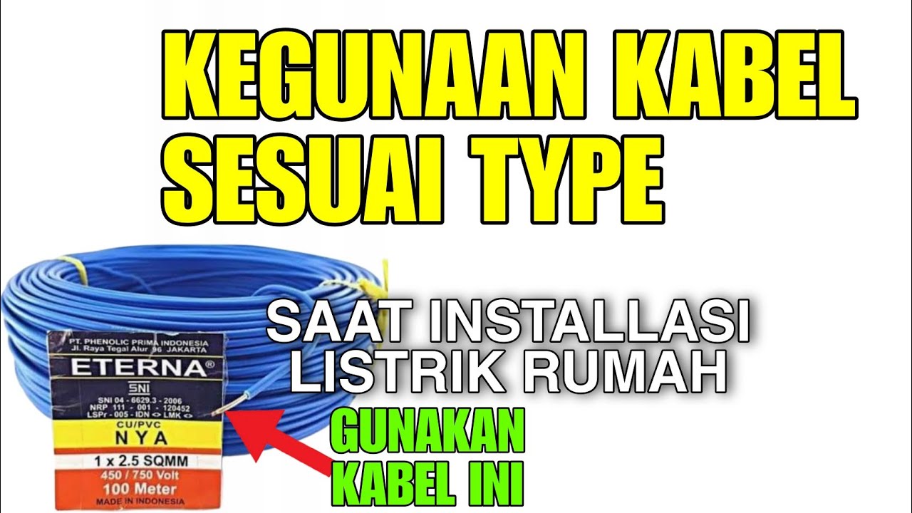 🔥AGAR TIDAK SALAH BELI KABEL - Tips memilih kabel listrik rumah #diy #electrical #cable