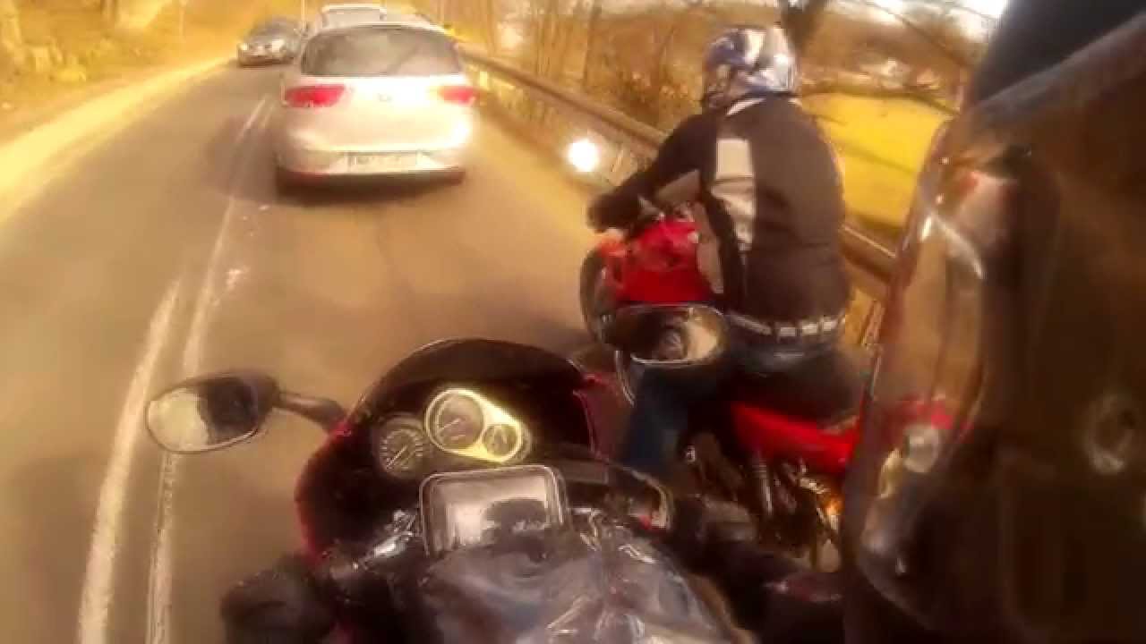 Yamaha FZS 600  vs. honda cb 500 - rozpoczęcie sezonu