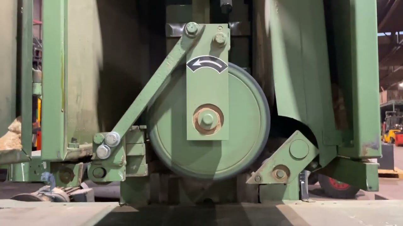 Wide belt sander, sanding machine Vertongen S320