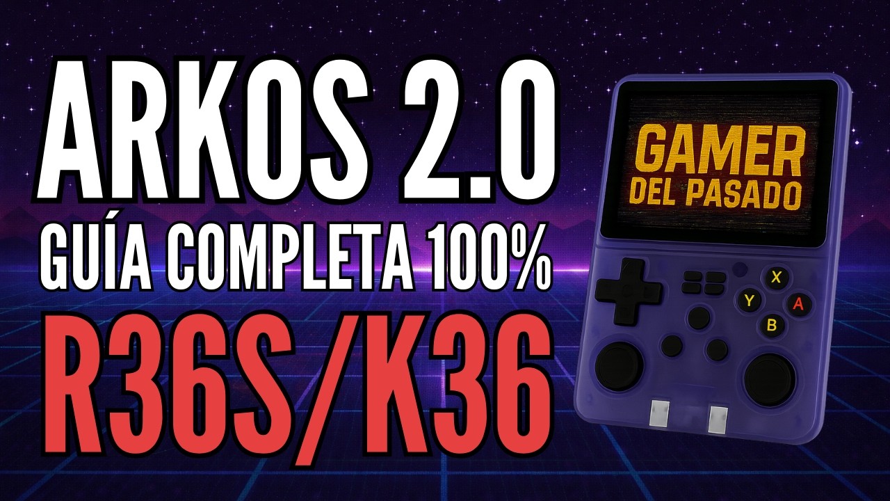 Instala ArkOS 2.0 en una R36S/K36 clónica, R35S, RG35XX (guía fácil y sin errores)