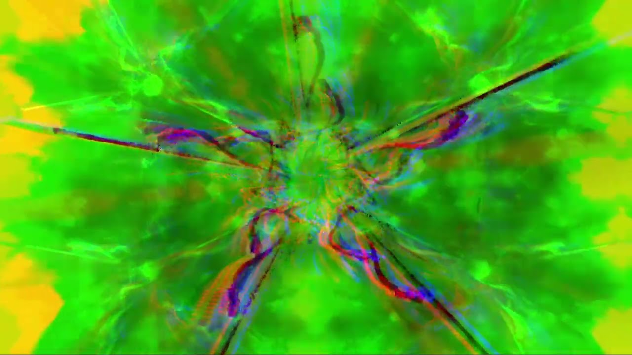 GLITCH DIMENSION // Korg Volca & SQ-1 (Anaglyph 3D)