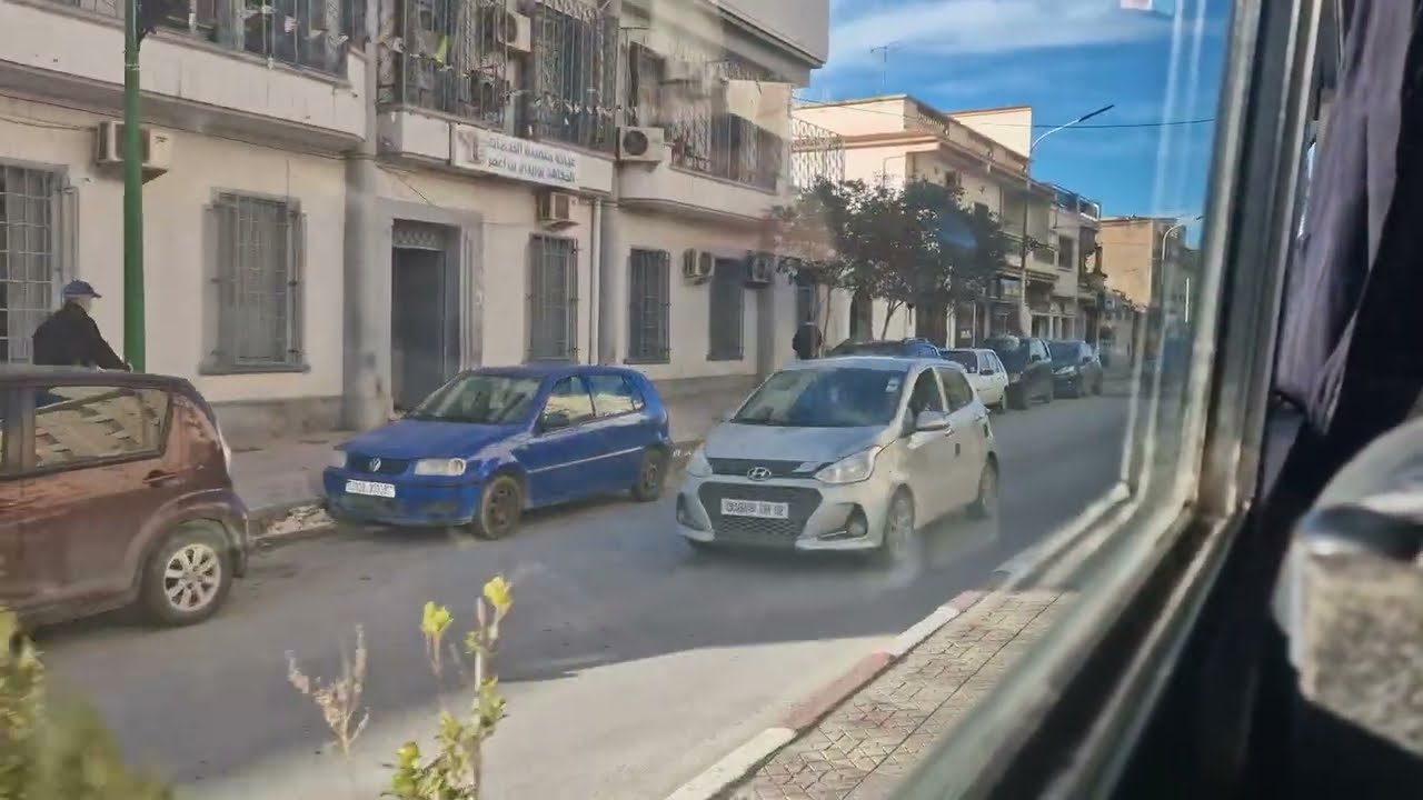 رحلة بالحافلة داخل تلمسان | مشاهدة المدينة من النافذة 🚍