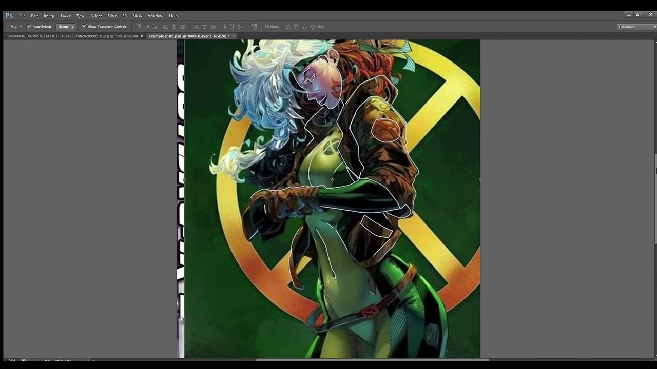 Brett Booth Piece Side by Side with Jamie Tyndall Piece, PART 1 #indiecomics