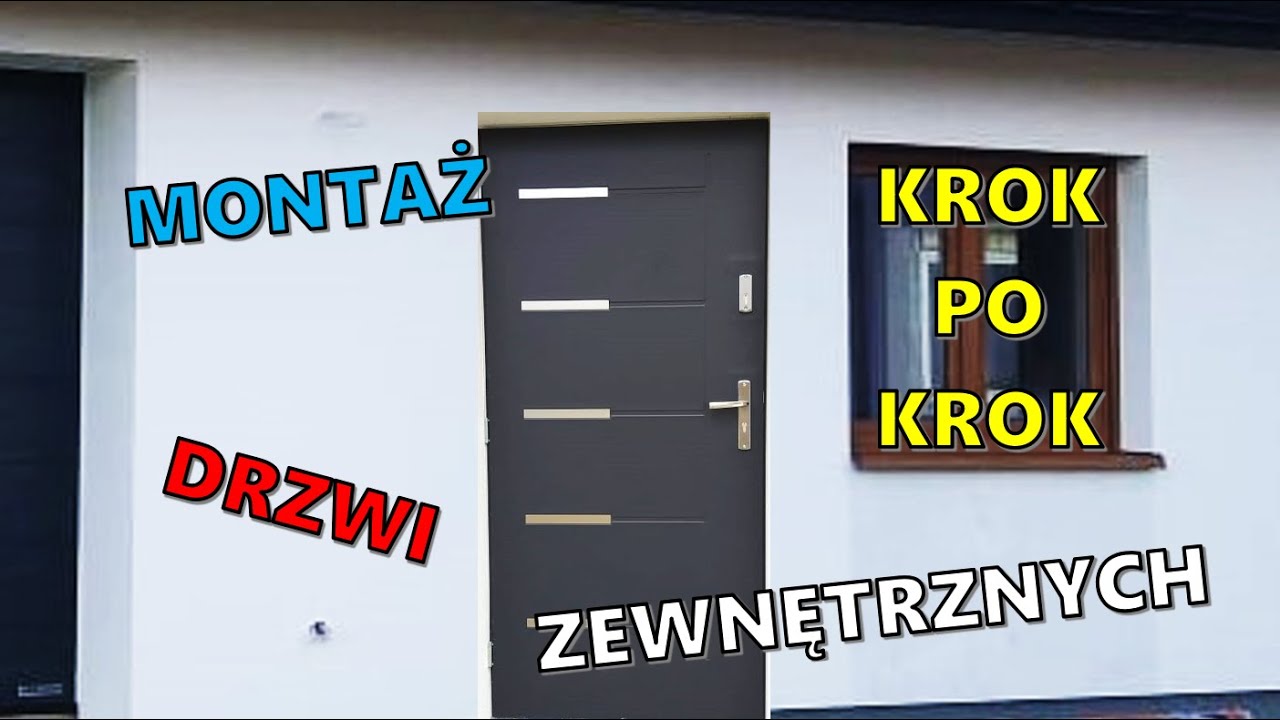 MONTAŻ DRZWI ZEWNĘTRZNYCH Krok Po Kroku. PANTOR/SPUTNIK