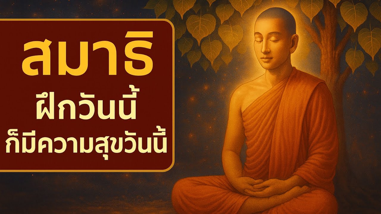 สมาธิ… ลงทุนฟังจบครั้งเดียว กำไรความสุขไปตลอดชีวิต