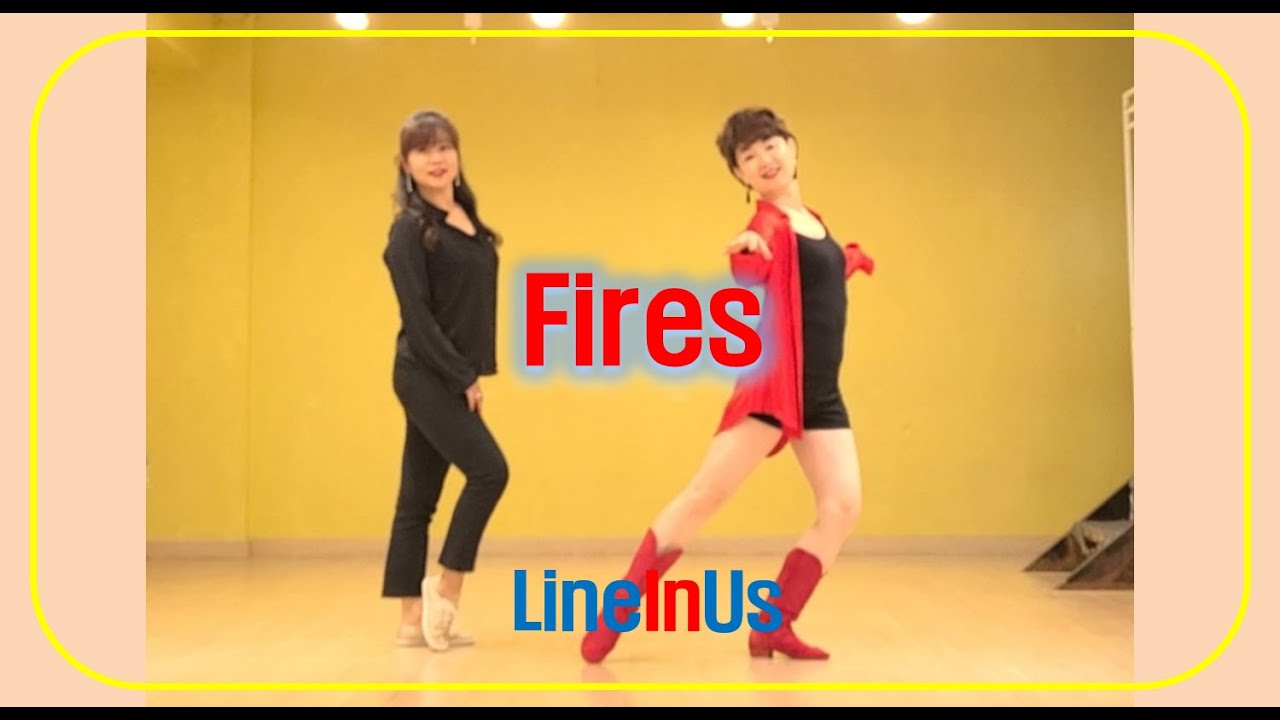Fires Line Dance (Dance & Count) [LineInUs]