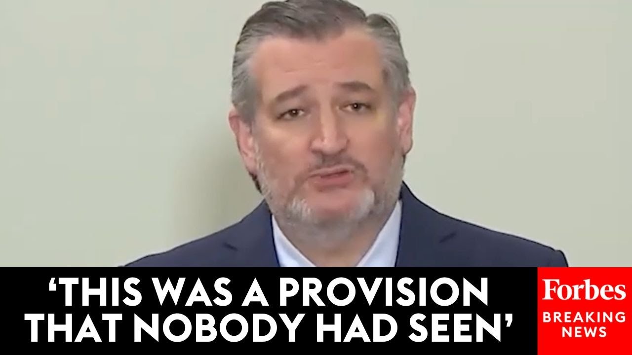 'No Clearance Was Requested': Ted Cruz Claims NDAA Helicopter Provision Was Improperly Added