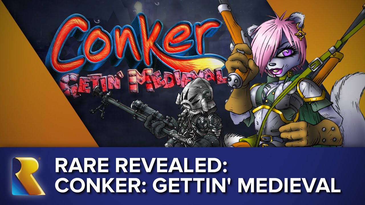 Представлен раритет: концептуальная выставка — Conker: Становление Средневековья