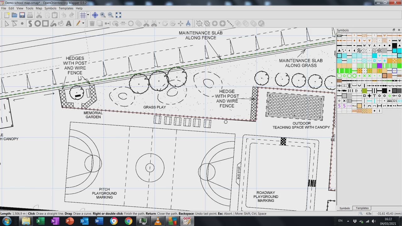 How to make a map with mapper, open orienteering - #BlairvadachBytes