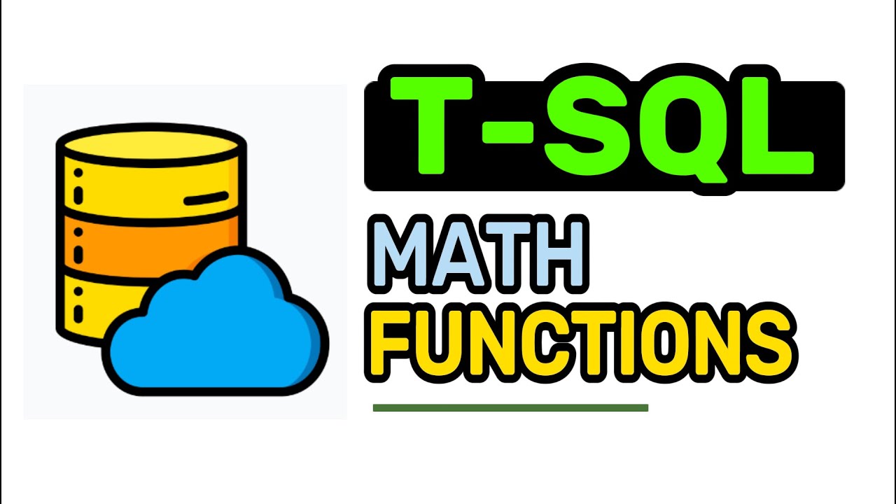 Math Functions - T-SQL FULL Tutorial For Beginners | Lesson 23