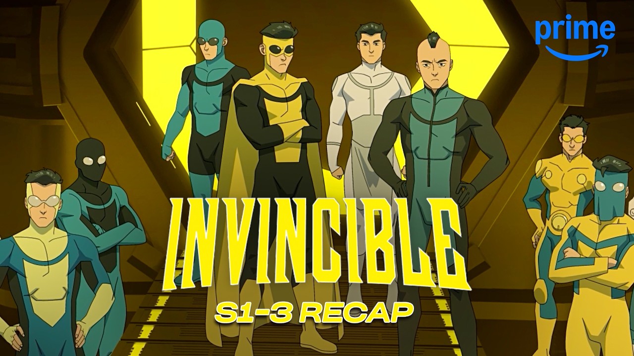 Seasons 1-3 Recap | Invincible | Prime Video