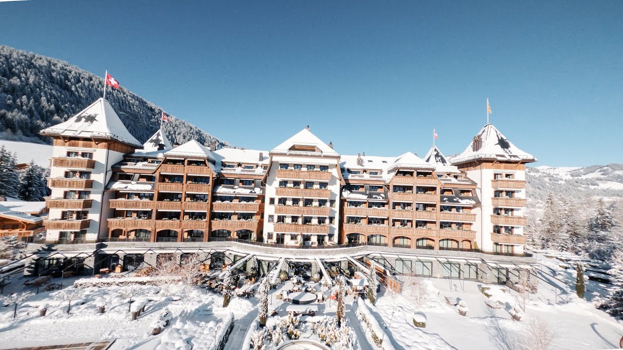 I flew inside a $300M Hotel with my FPV Drone (Alpina Gstaad)