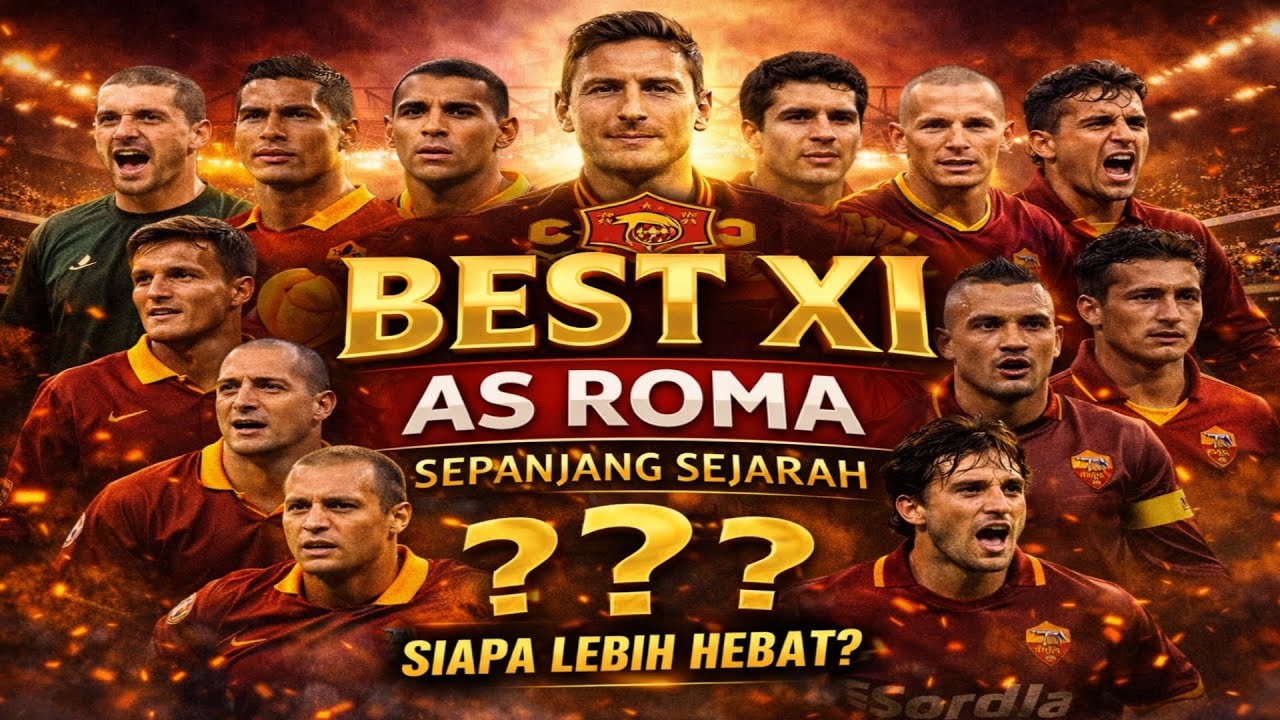 11 PEMAIN TERBAIK SEPANJANG SEJARAH AS ROMA