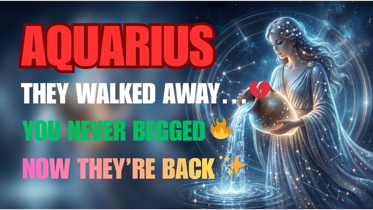 AQUARIUS♒ YOU’RE ABOUT TO PROVE EVERYONE WRONG😮✨AN UNEXPECTED LOVE IS COMING BACK INTO YOUR LIFE 💔➡️