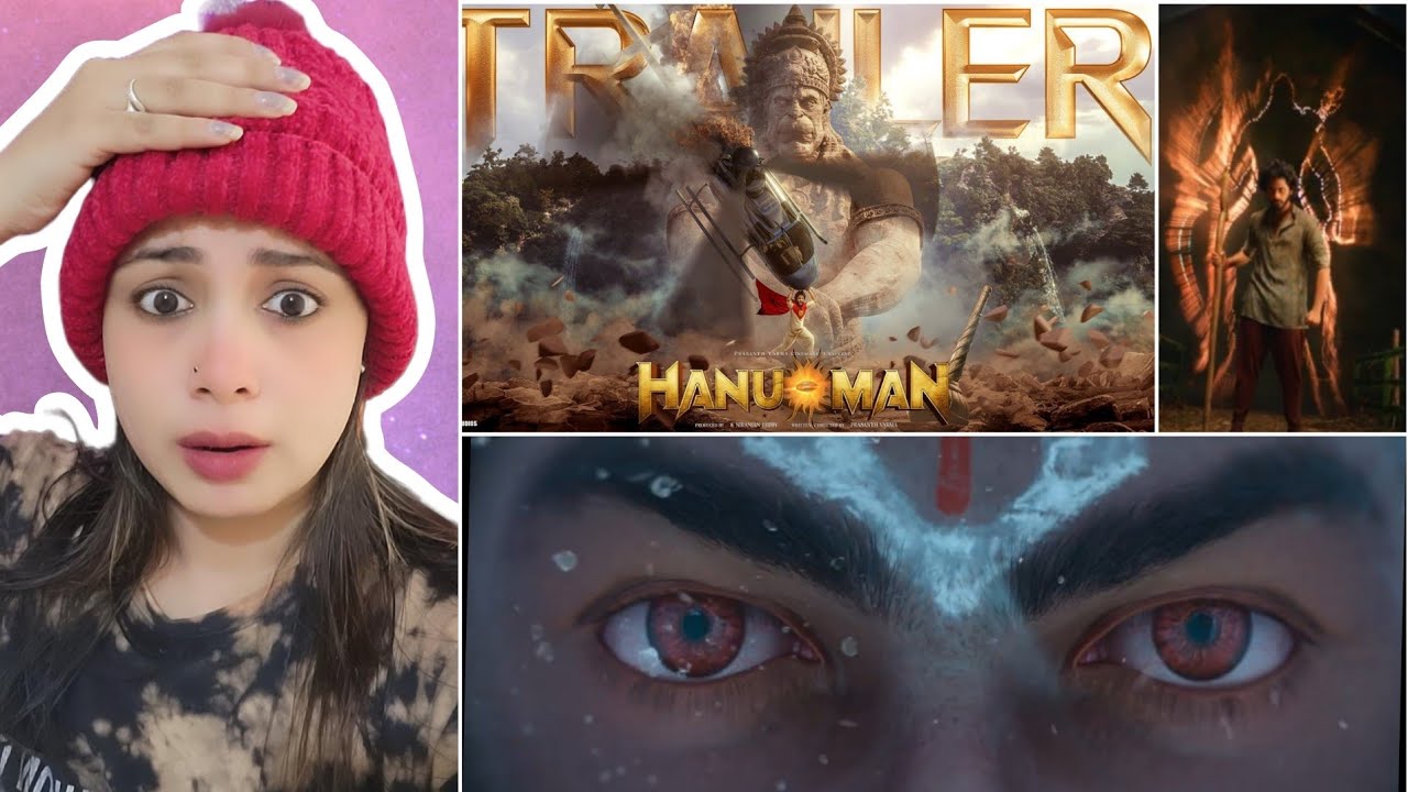 Hanuman Hindi Trailer | In Cinemas 12th Jan, 2024 | Prasanth Varma | Teja Sajja | Reaction