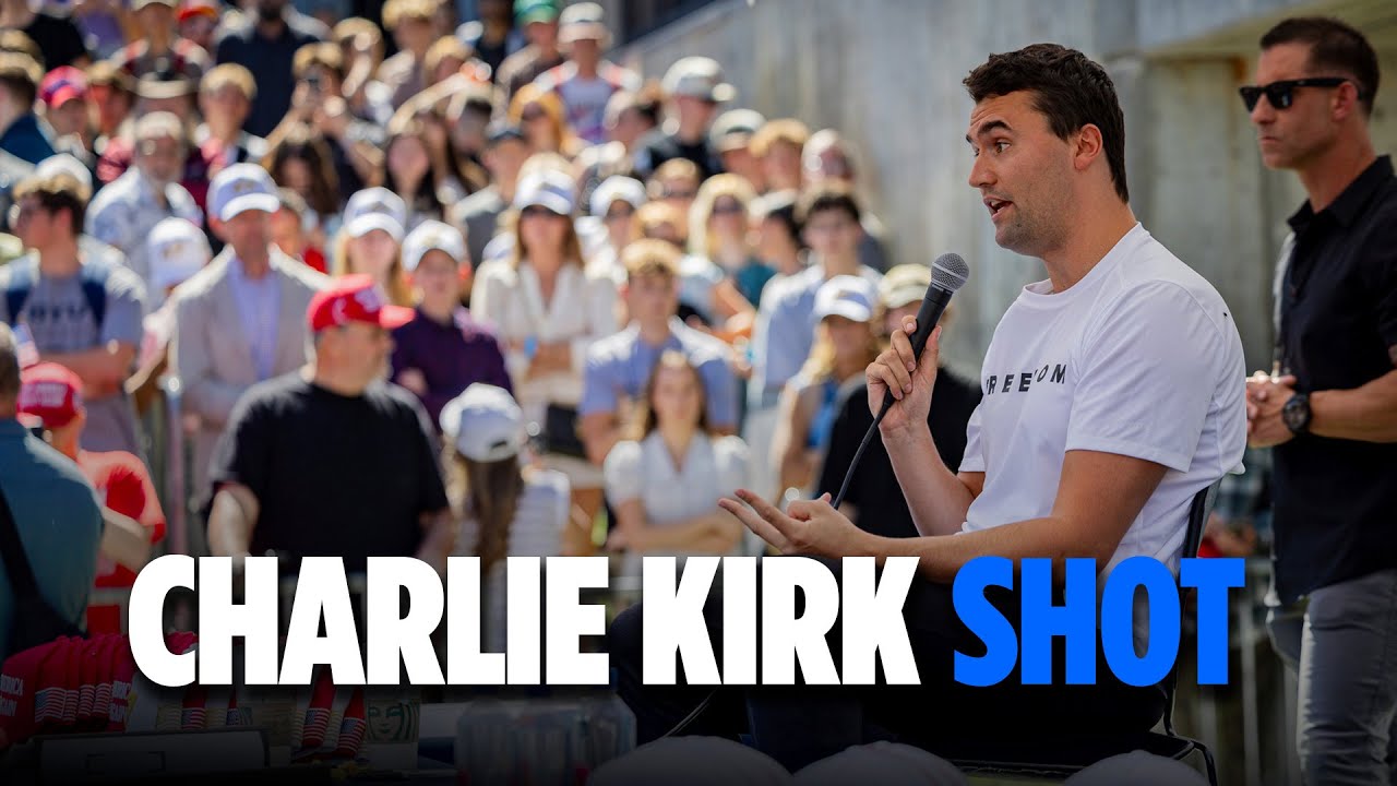 Charlie Kirk Shot At Utah Valley University Appearance | TRENDING