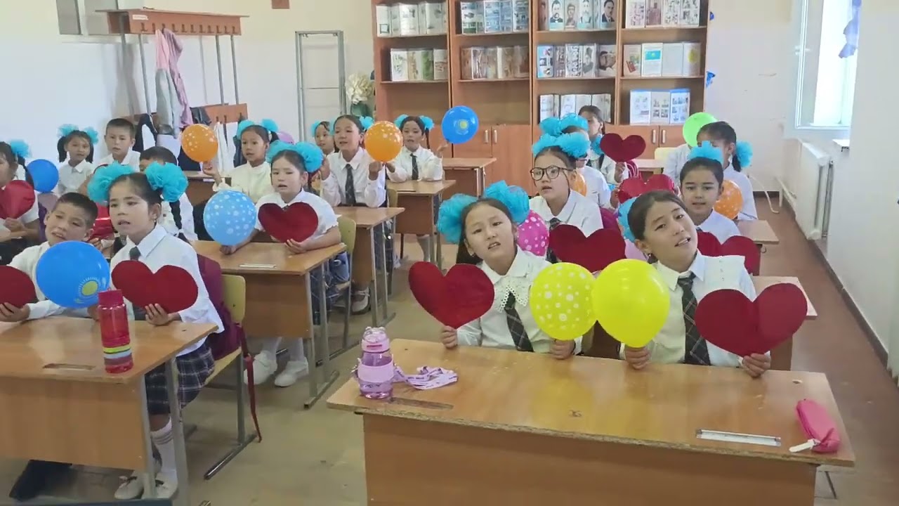 1-қыркүйек. Сыңғырла, сыңғырла қоңырау әні.