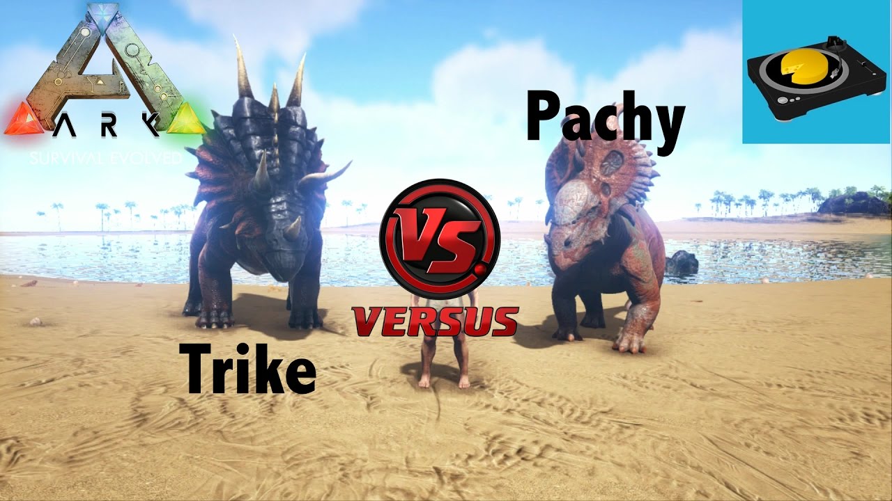 ARK INSIGHT!! -- Triceratops V.S Pachyosaurus