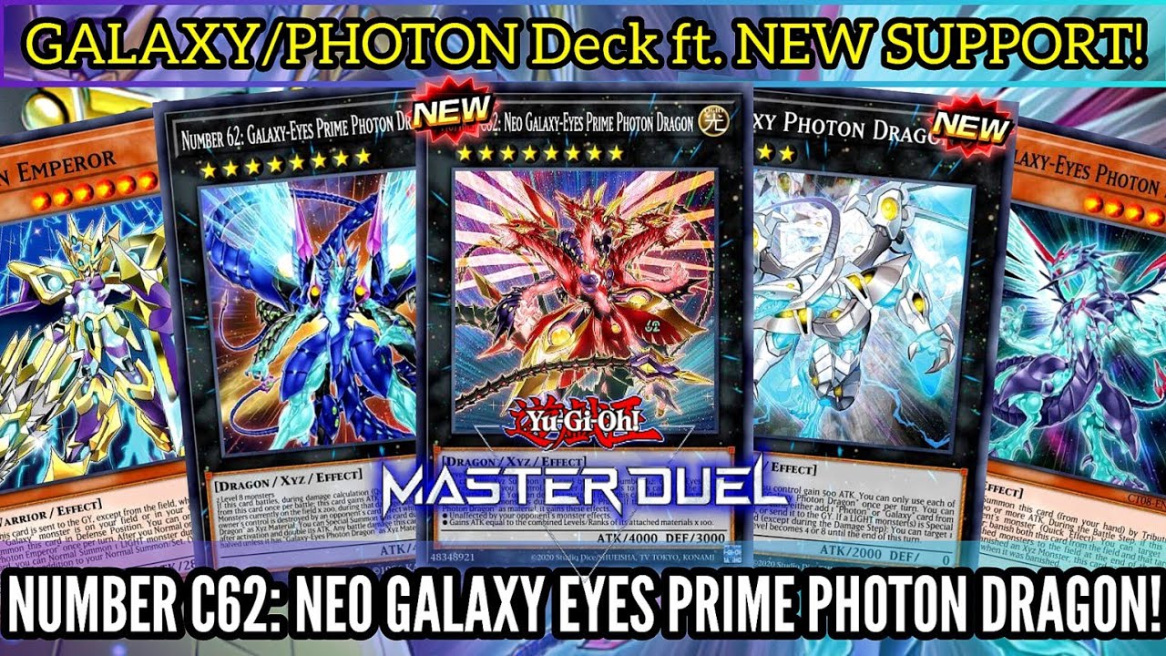 NEW GALAXY-EYES PHOTON SUPPORT! NEW PACK: GALACTIC EVOLUTION! [Yu-Gi-Oh! MASTER DUEL]