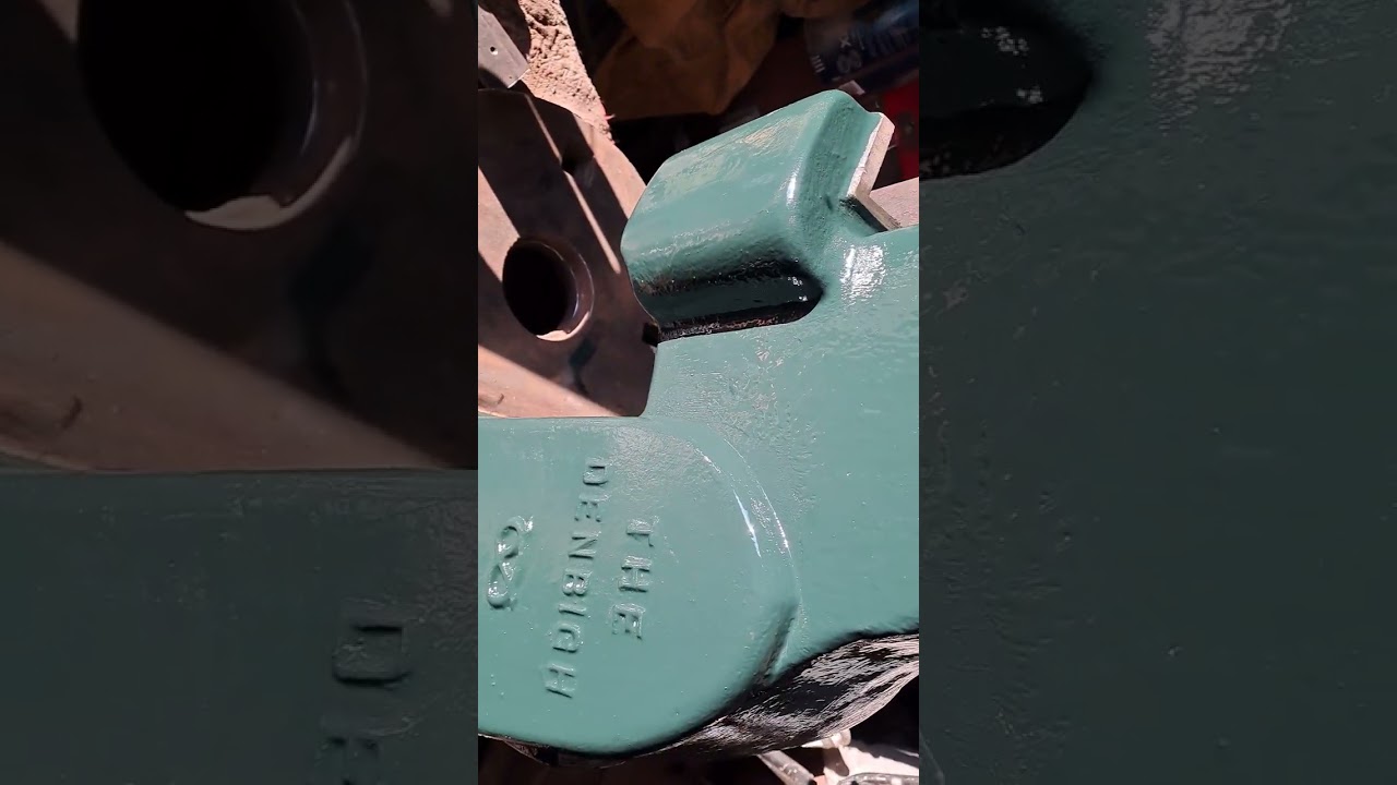 Denbigh no.6 fly press restoration 3