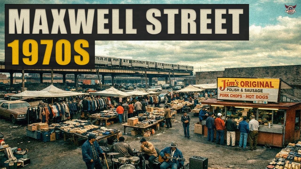 What Shopping at Maxwell Street Market in Chicago Felt Like in the 1970s