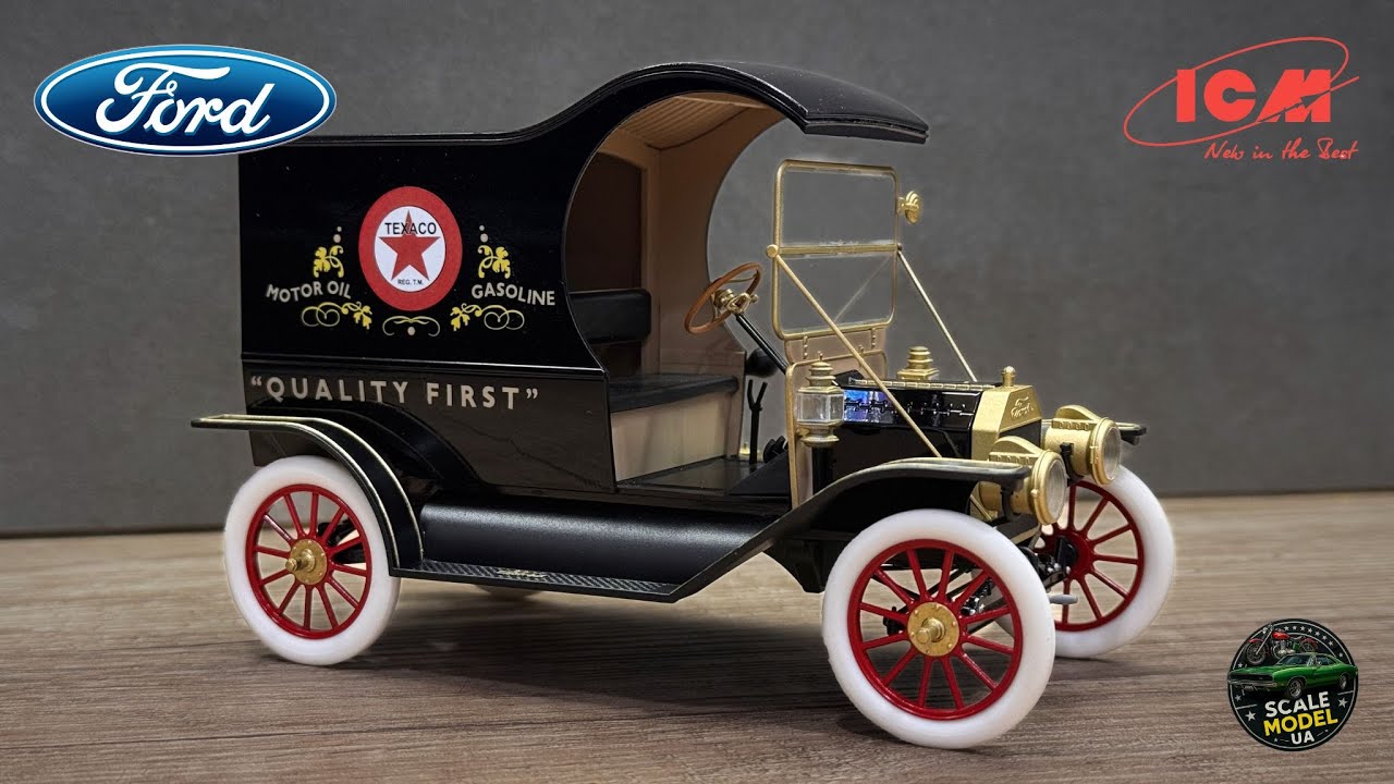 Ford Model T 1912 Light Delivery Car @ICMplasticmodelkits ​
