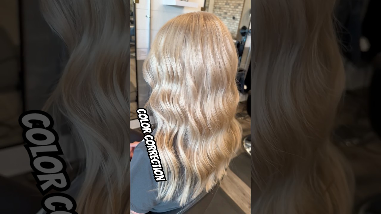 All over bleach & tone 🪄 #colorcorrection #blonde #blondespecialist #balayage #blondehair