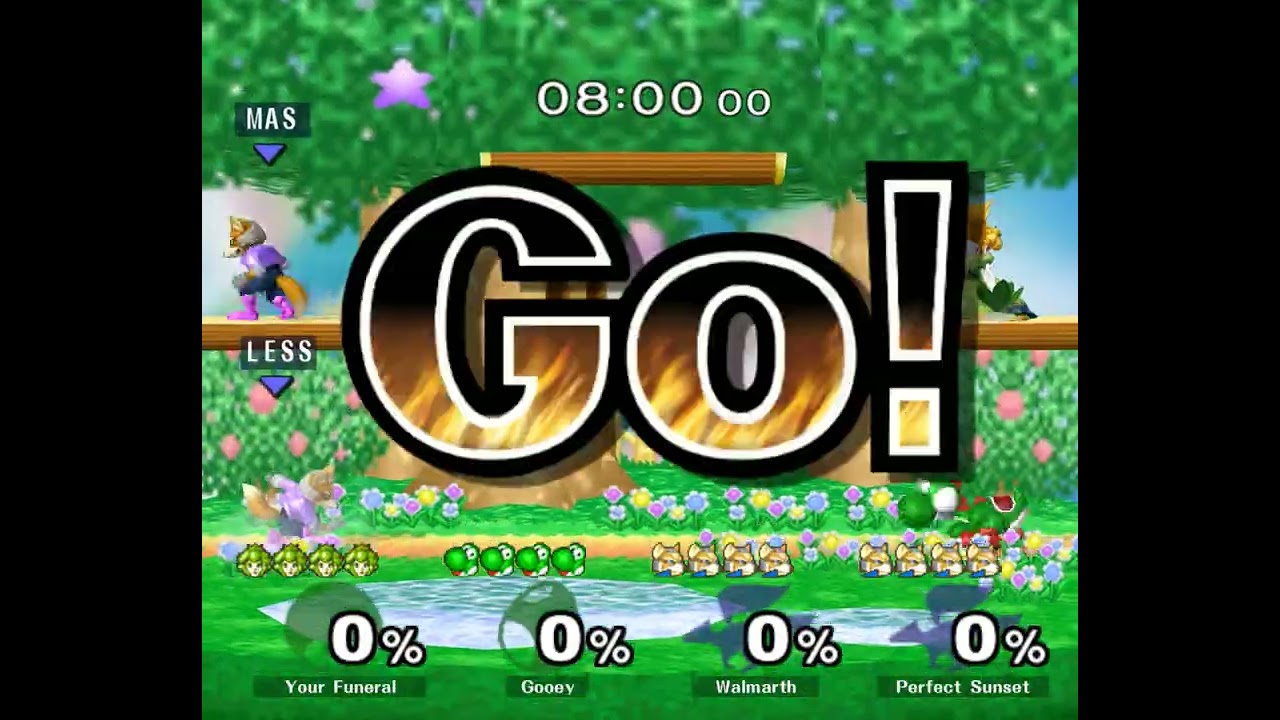 The 2026 PNW Melee Arcadian  — LR3 — Your Funeral ⟮Peach⟯ + Gooey ⟮Yoshi⟯ vs Walmarth ⟮Fox⟯ + Perfec