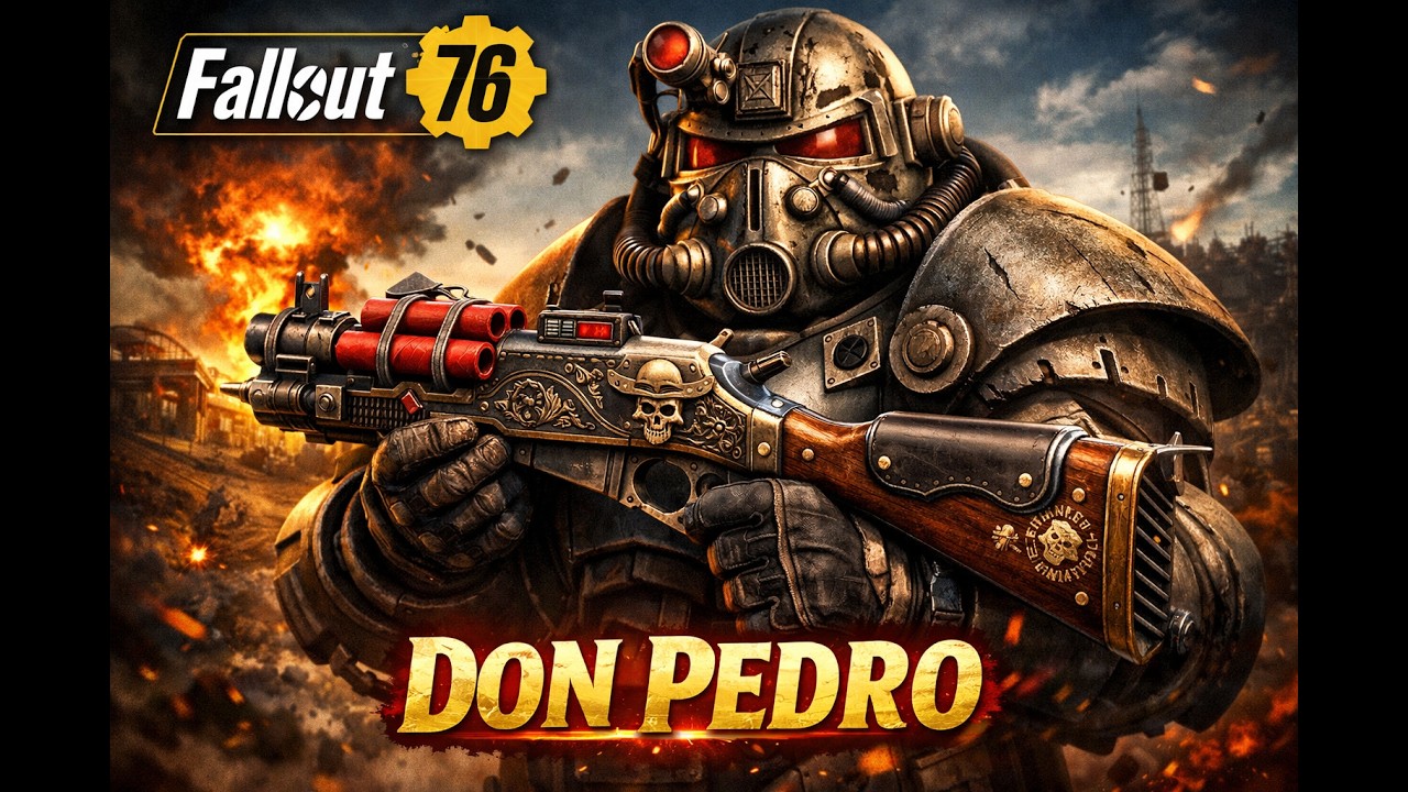 Fallout 76 Neue Waffe die Alles Verändert Don Pedro der Killer #Folge214#