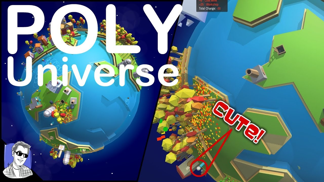 Poly Universe Galactic Settlement Builder