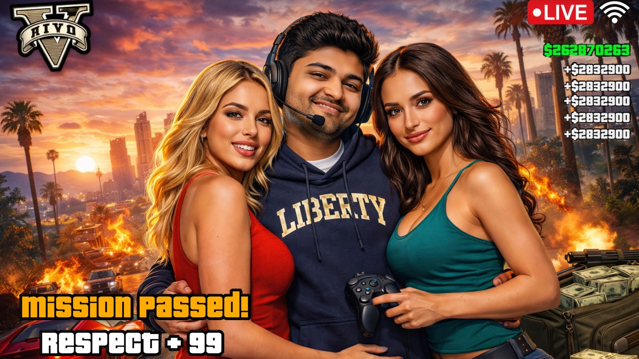 🔴 ALL THESE GIRLS ARE AFTER ME? GTA 5 ONLINE LIVE WITH FACECAM