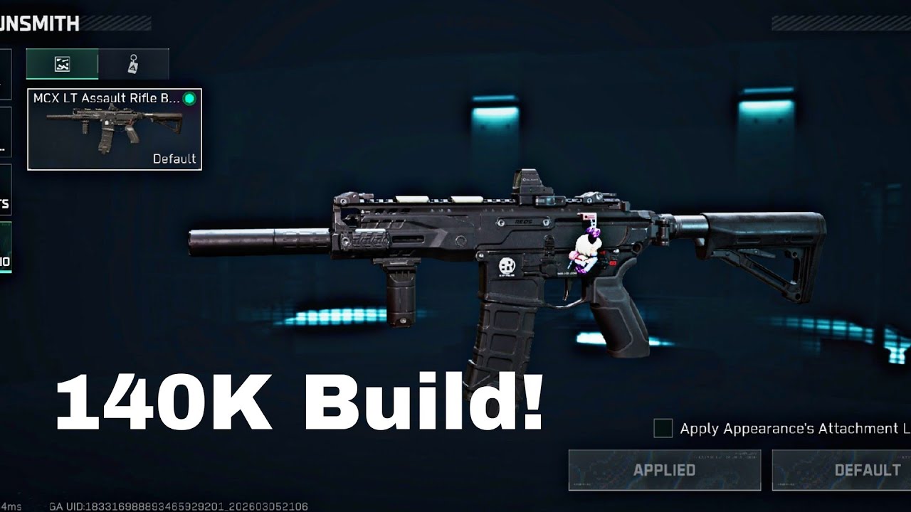 Budget MCX LT - Delta Force Mobile 